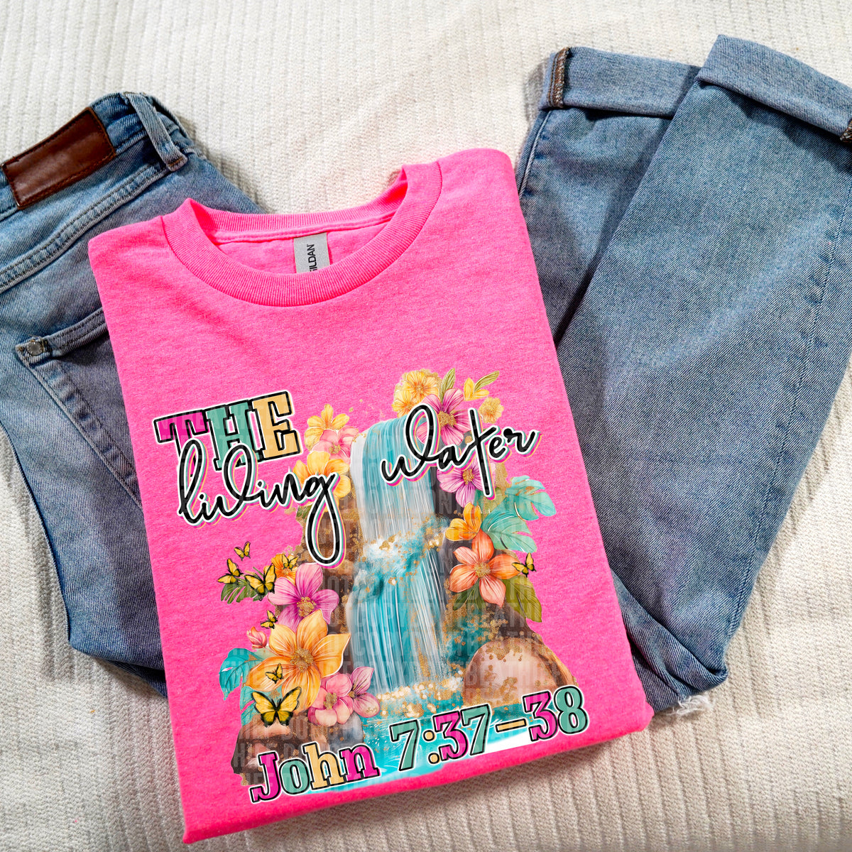 The living water DTF transfer