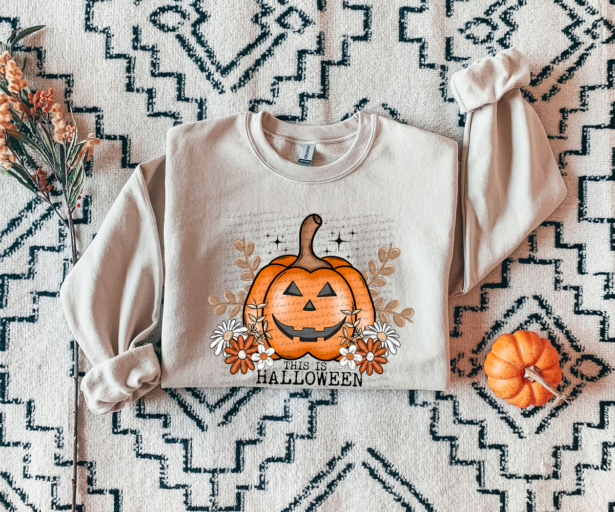 This Is Halloween Jack-o'-Lantern 46402 DTF transfer