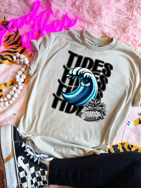 Tides Football Mascot 46136 DTF transfer