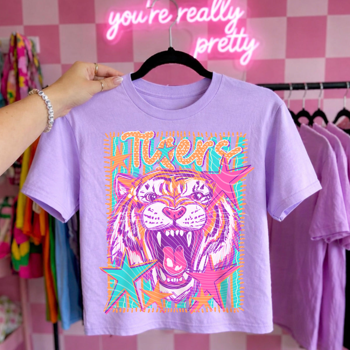 tigers neon stars (agcm)