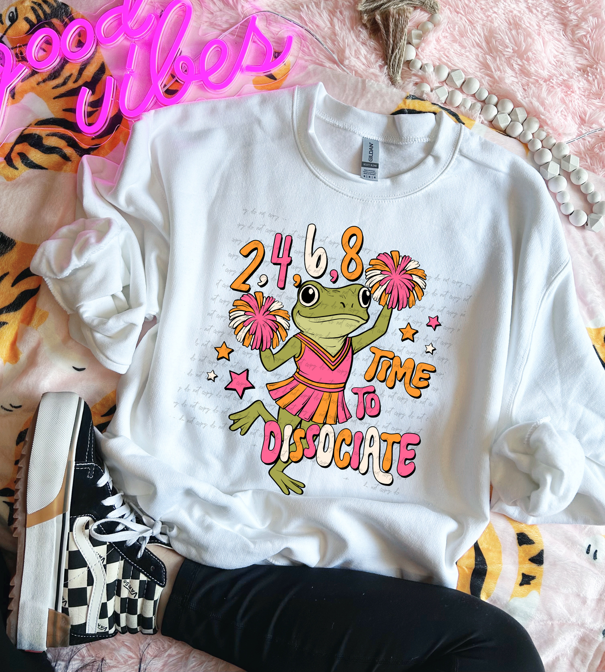 Time to Dissociate Frog 108830 DTF transfer