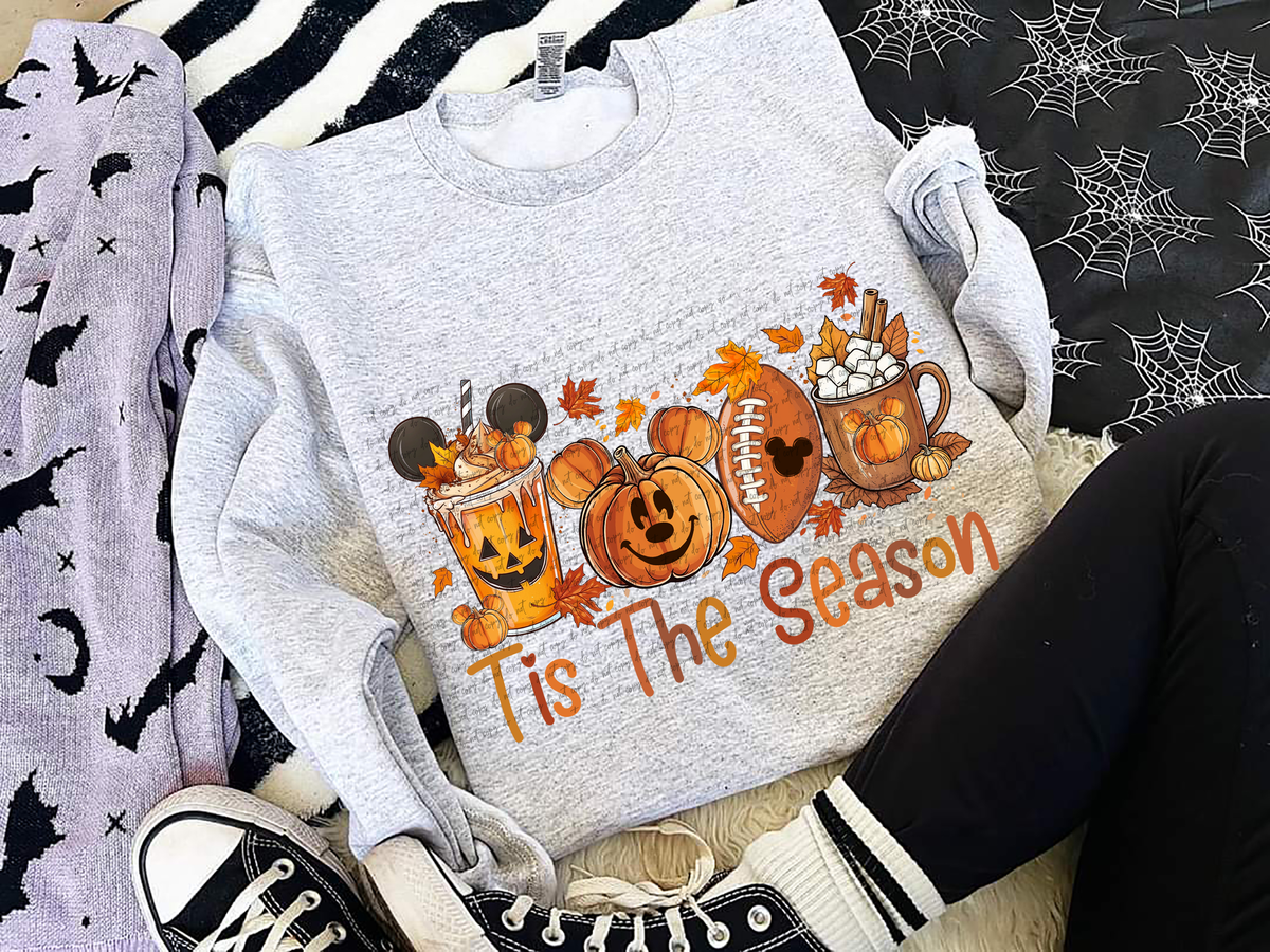 Tis The Season Halloween 57115 DTF transfer