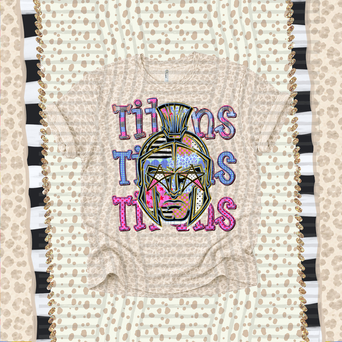 Titans-Dolly Doodle Print (Caplinger) DTF Transfer