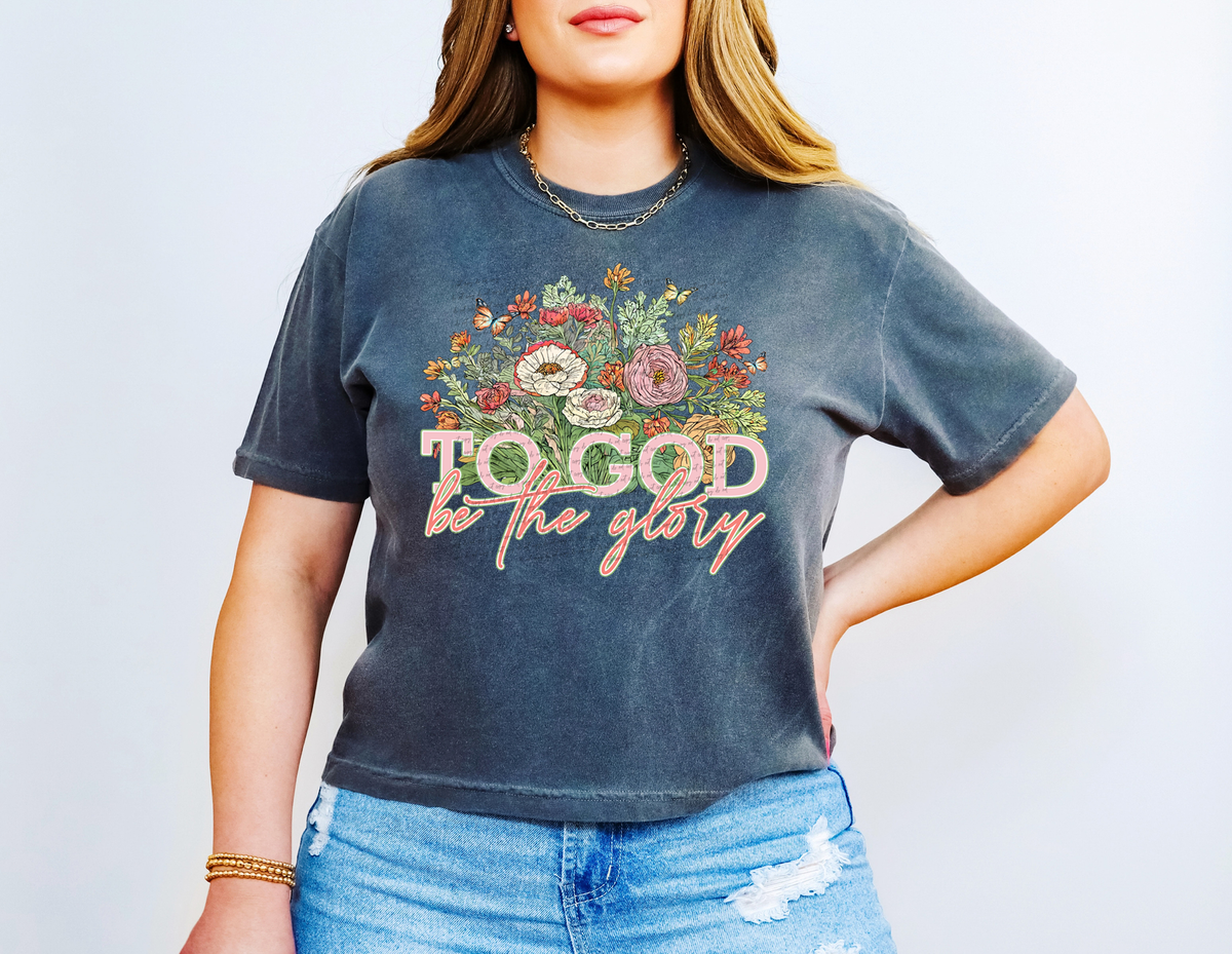 To God Be The Glory 66163 DTF transfer