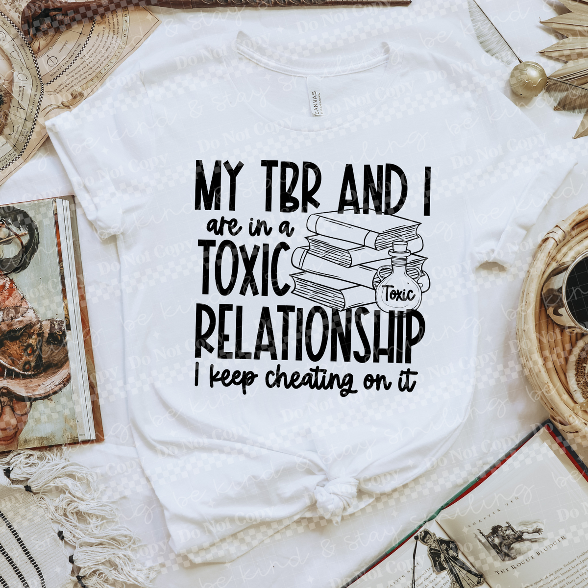 My tbr and I are in a toxic relationship (CMLD) 107082 DTF transfer