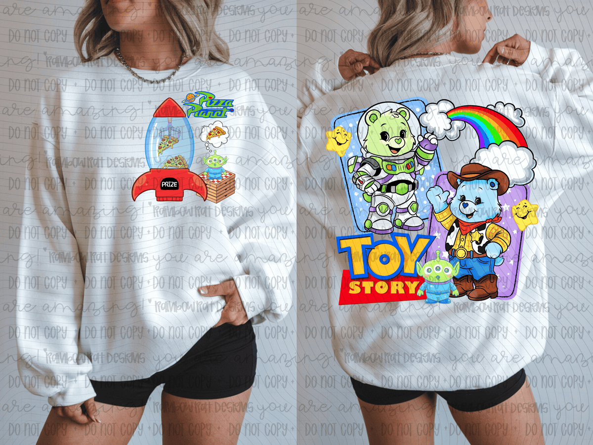 Pizza P rocket (FRONT ONLY) (RRD) DTF Transfer