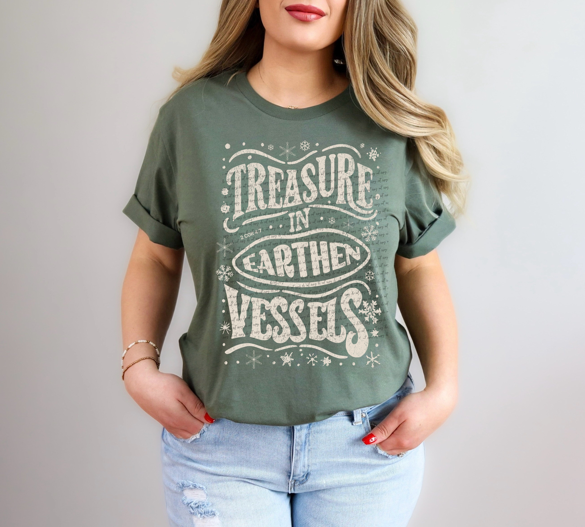 Treasure In Earthen Vessels Light 81245 DTF Transfer