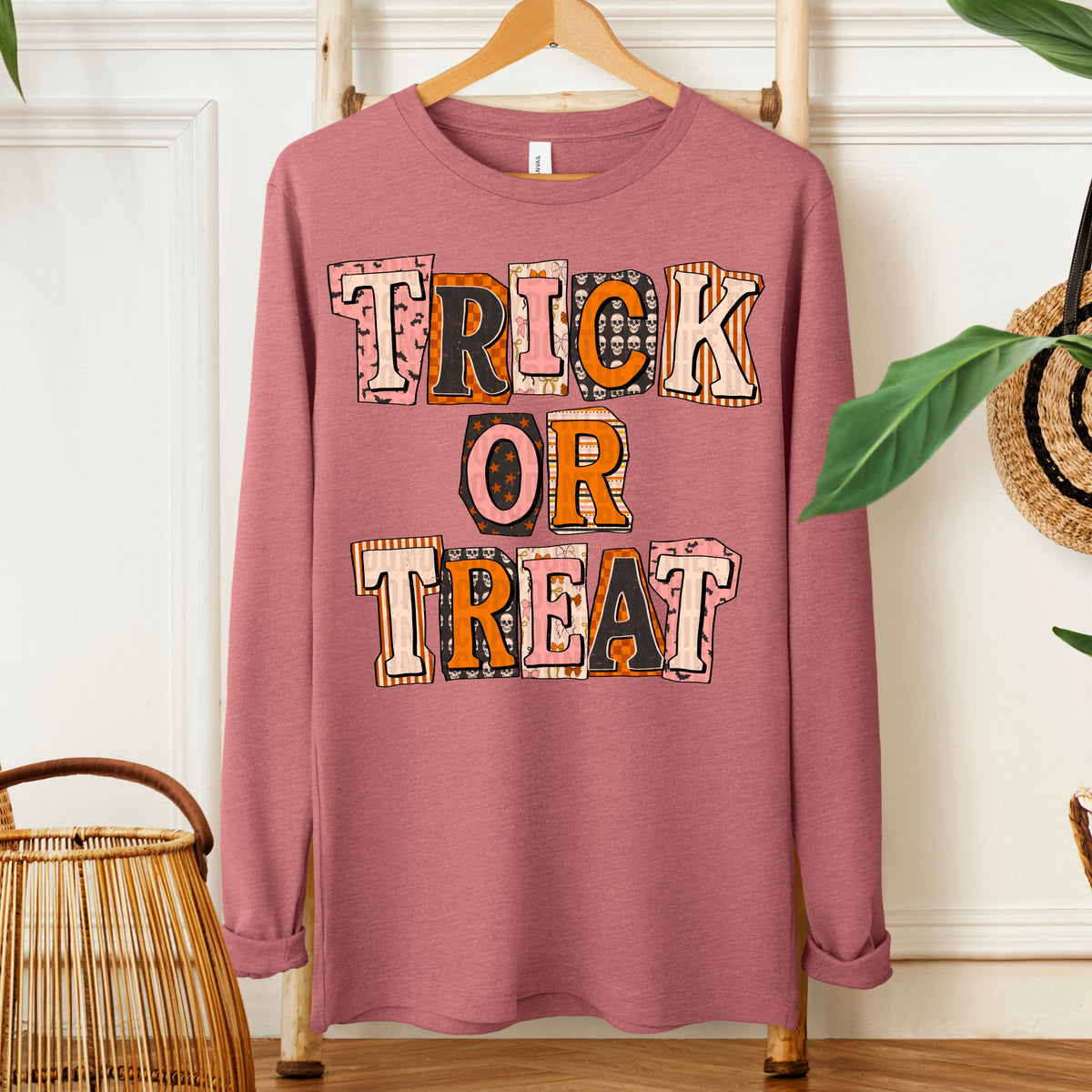 Trick or Treat Halloween Offset 104613 DTF transfer