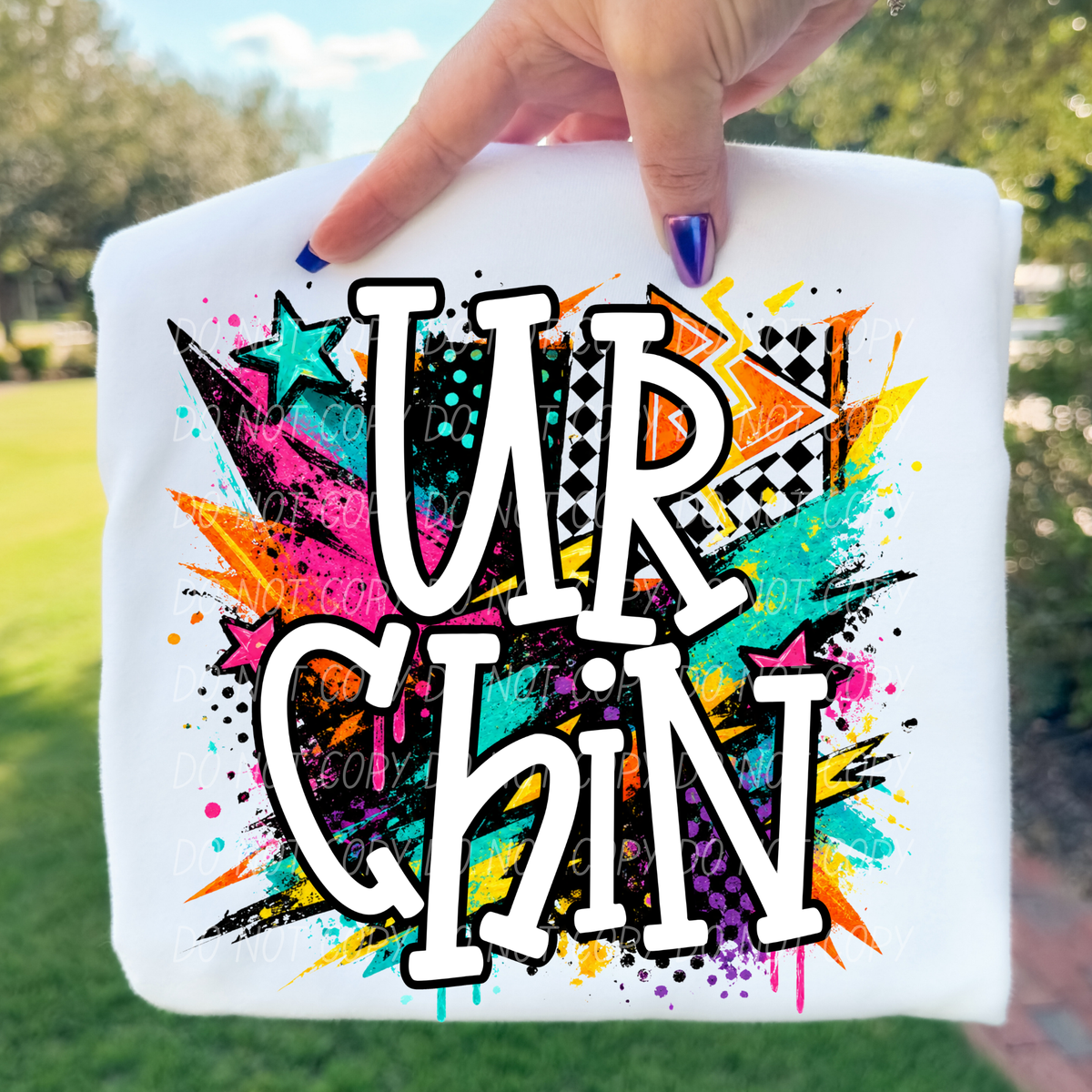 Urchin Totally Tubular (City) DTF Transfer