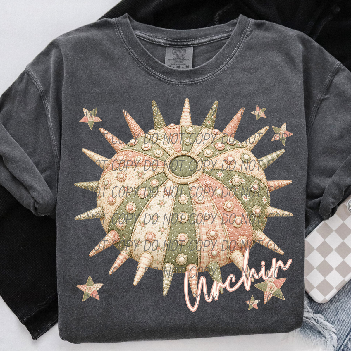 Urchin meemaw mascot (City) DTF Transfer