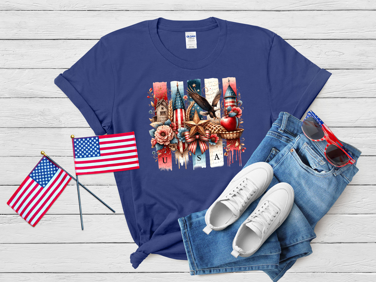 USA Brushstroke 104872 DTF transfer