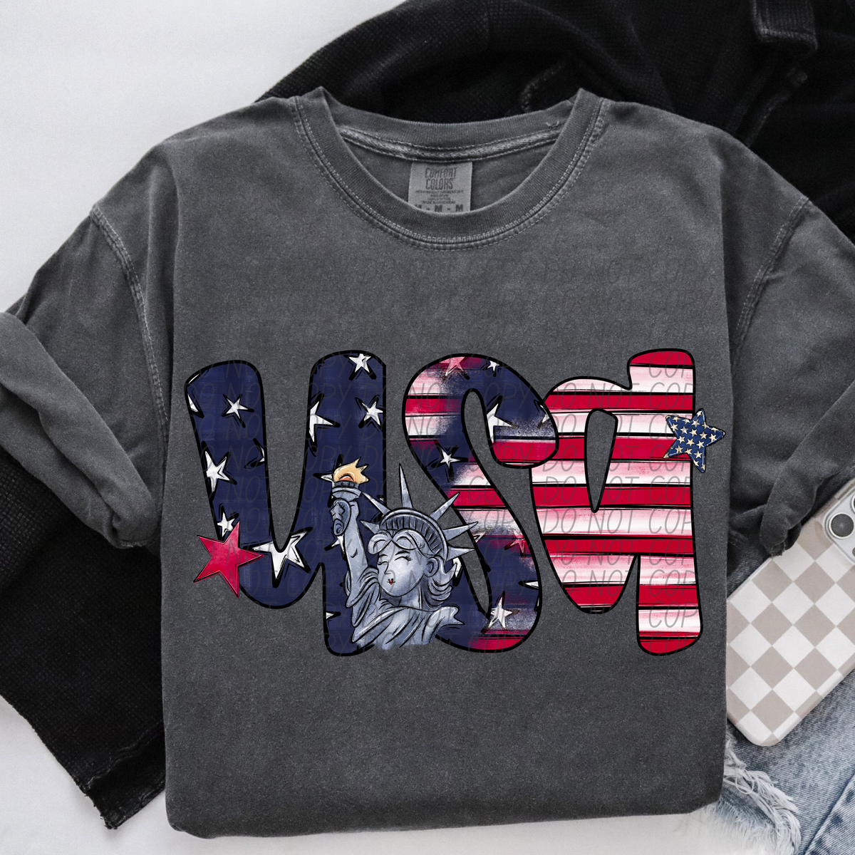 USA Statue of Liberty (CITY) DTF transfer