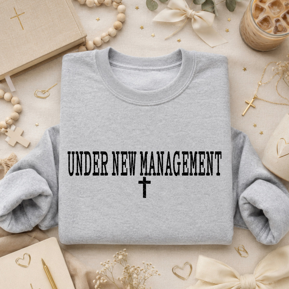 Under new management BLACK (SDD) DTF Transfer