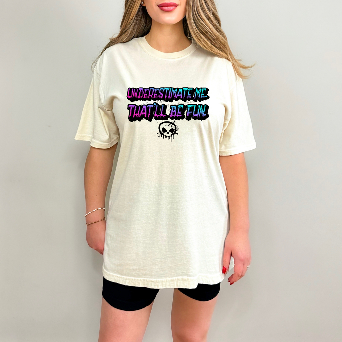 Underestimate Me That'll Be Fun 46288 DTF transfer