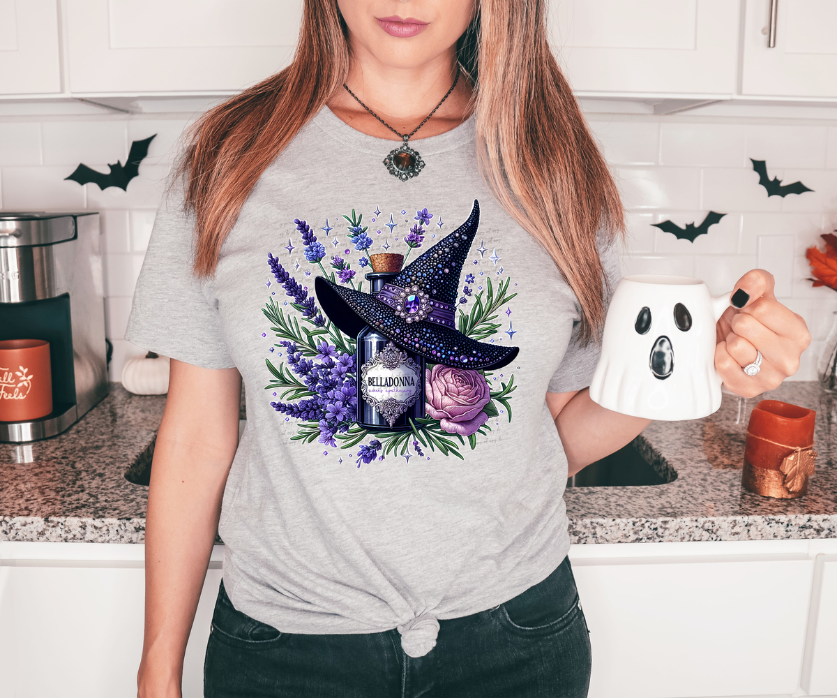 Belladonna Potion Witch Hat 42295 DTF transfer