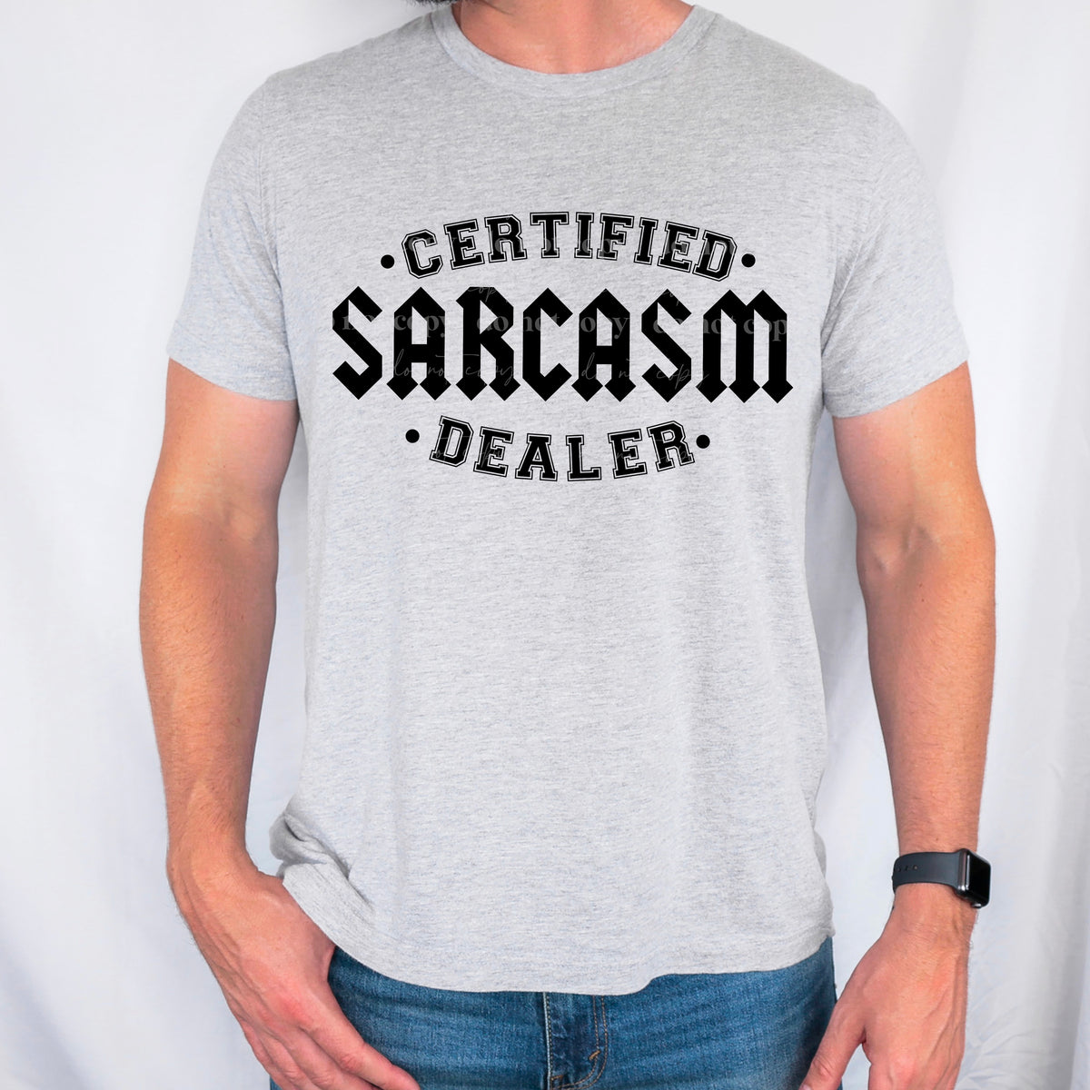 Certified sarcasm dealer 2277 DTF Transfer