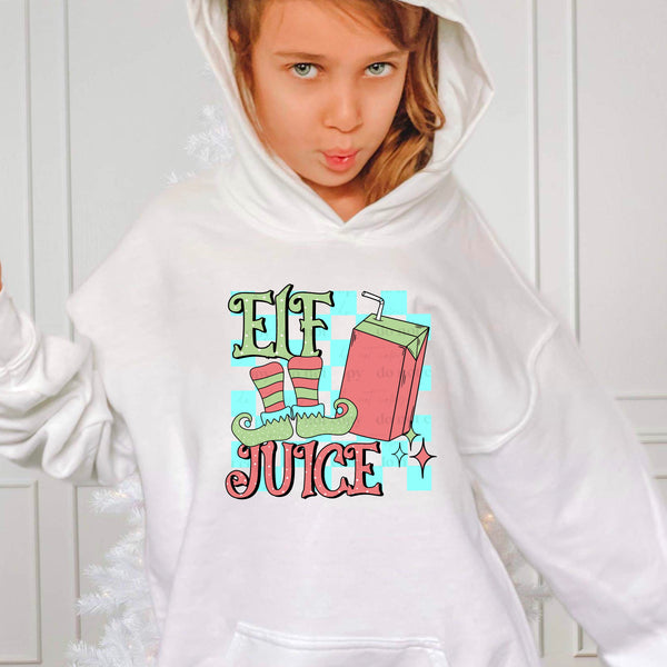 Elf juice, juice box  2217 DTF TRANSFER