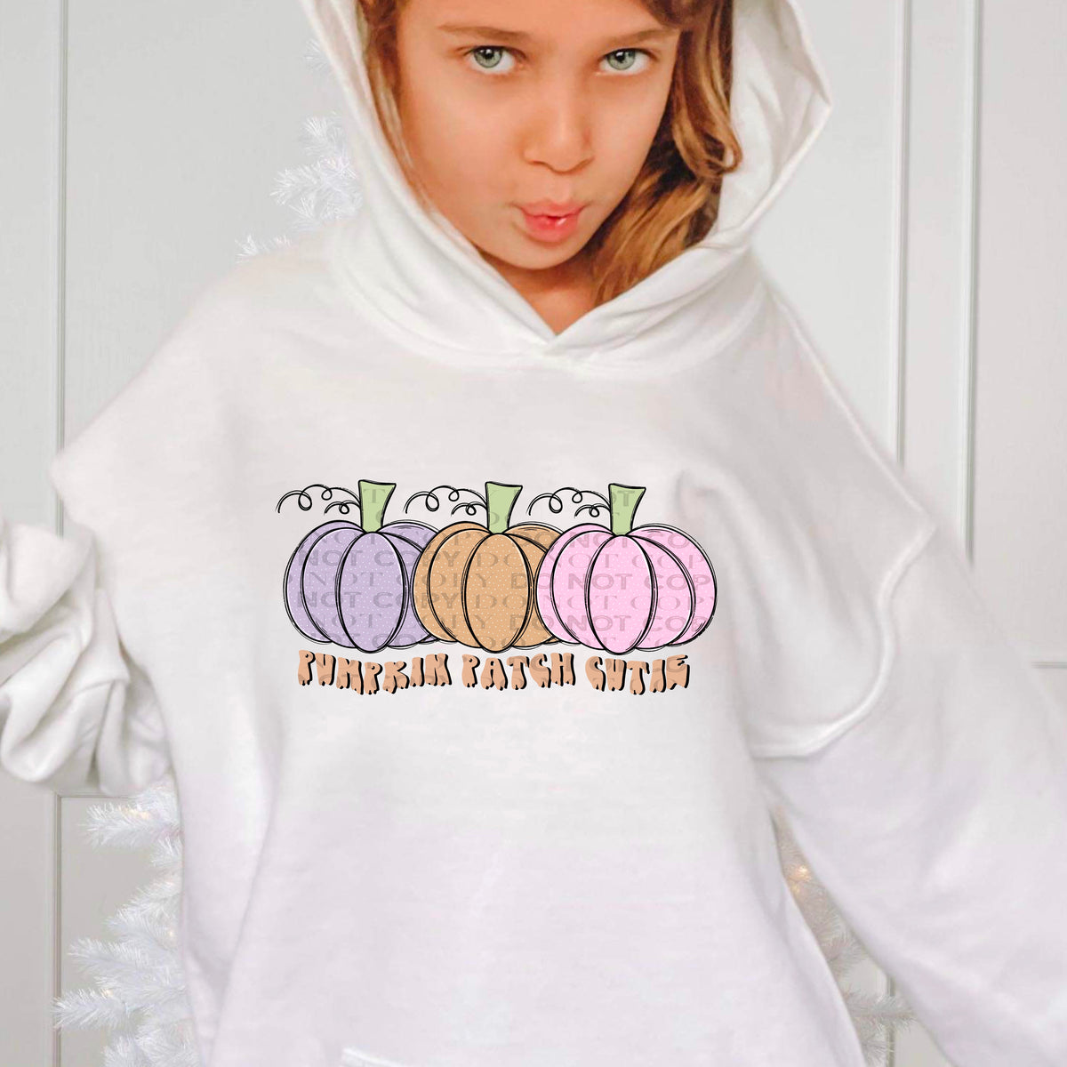 Pumpkin patch cutie trio pumpkins DTF TRANSFER
