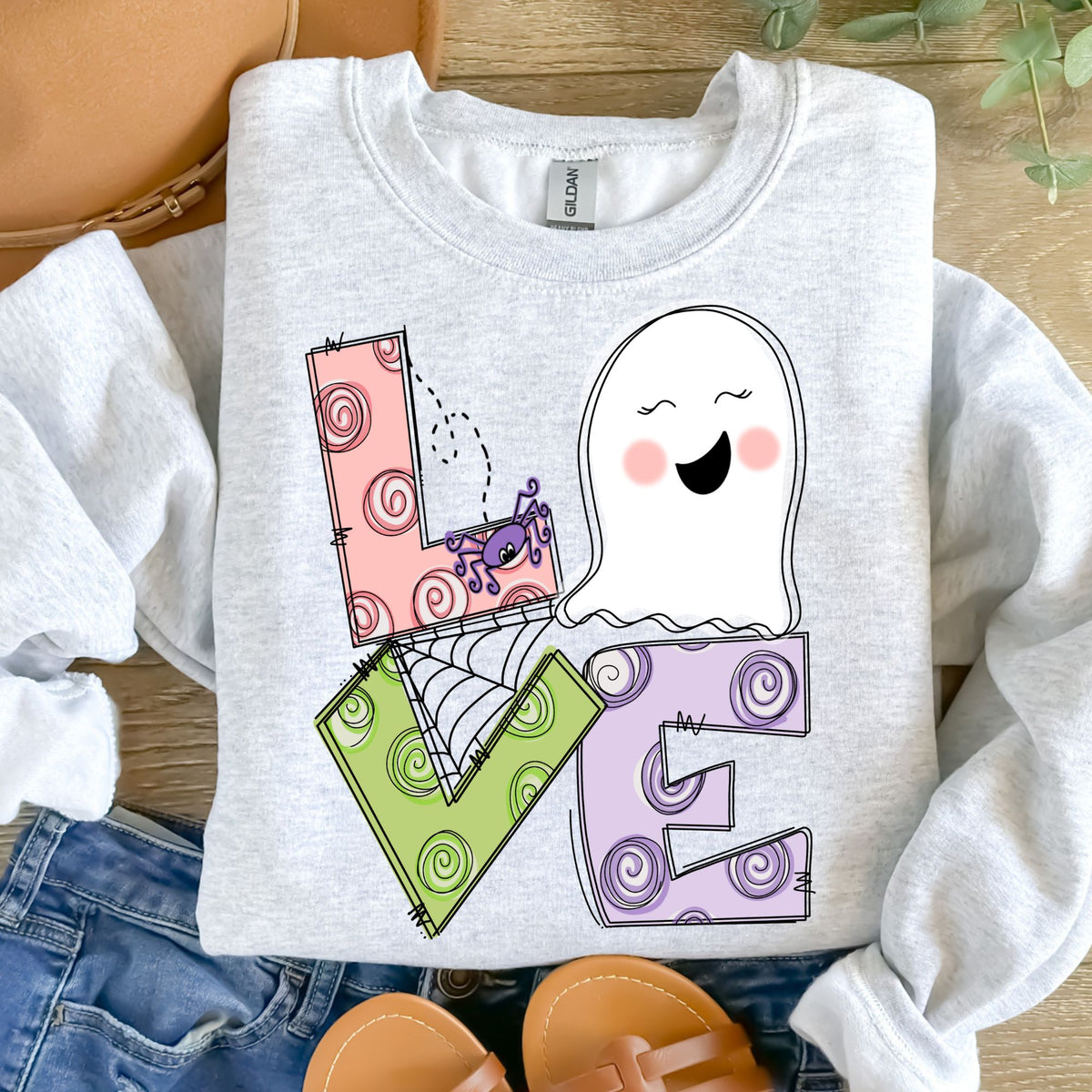 Halloween Love-38990-DTF transfer