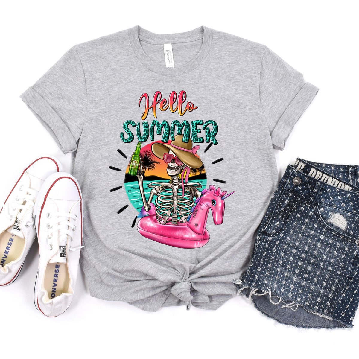 Hello Summer-38992-DTF transfer