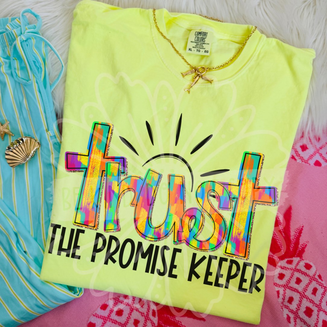 Trust the promise keeper rainbow (Vehement) DTF Transfer