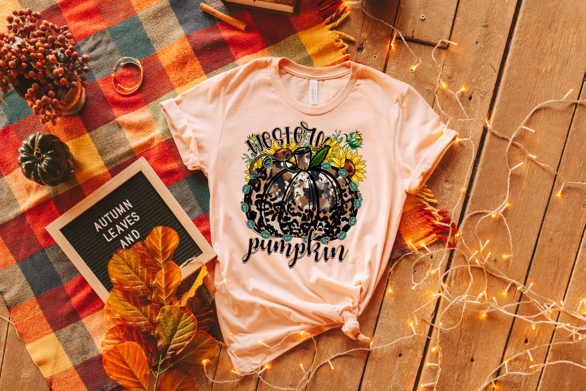 Western Pumpkin 7174 DTF TRANSFER