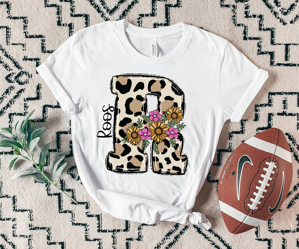 Roos Floral Leopard Mascot 7436 DTF Transfers