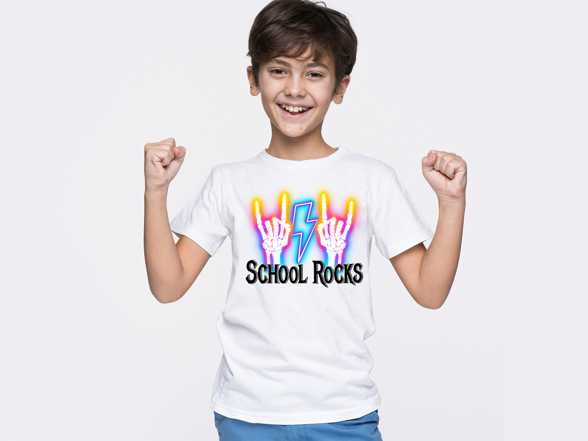 School Rocks Glow 717 DTF TRANSFER
