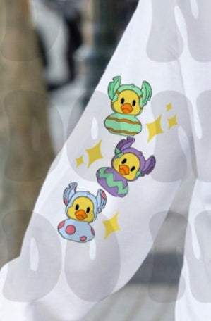 Rubber Ducks SLEEVE (Starlight) DTF transfer