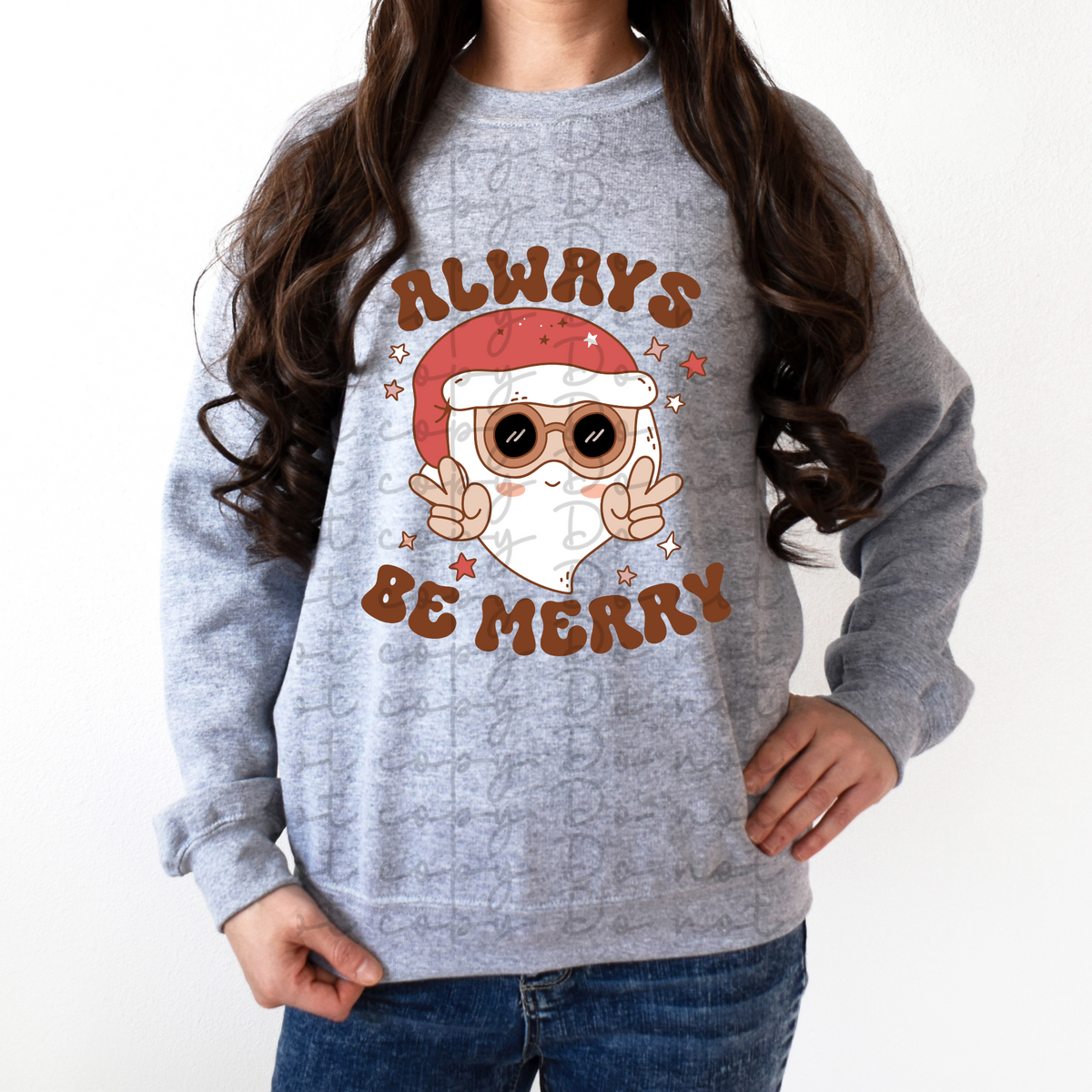 Always be merry 4001 DTF TRANSFER