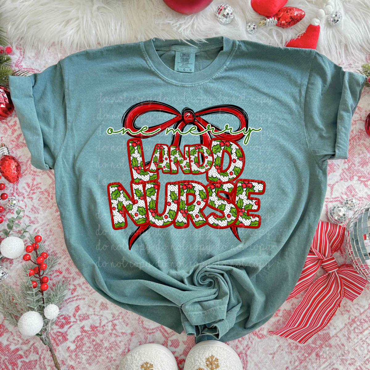 One Merry L and D Nurse (City) DTF transfer