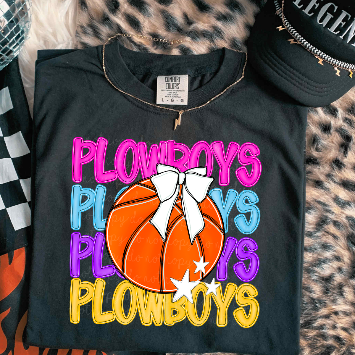 Plowboys Bright Basketball (caplinger) DTF Transfer