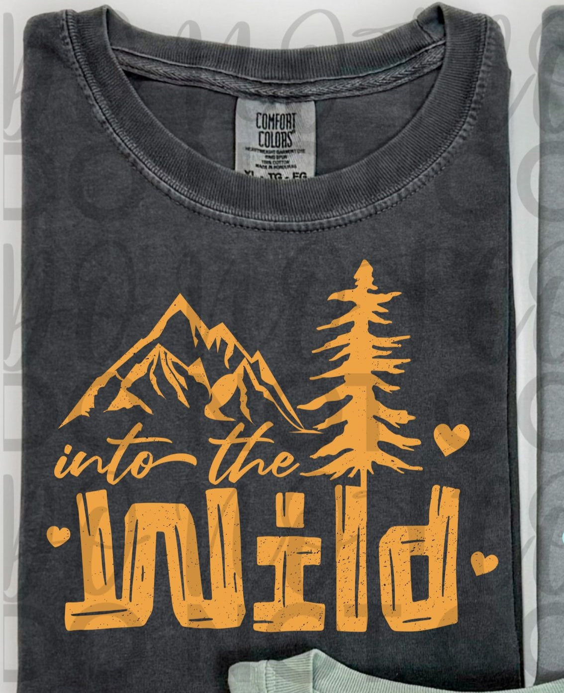 Into the Wild ORANGE (Starlight) DTF transfer