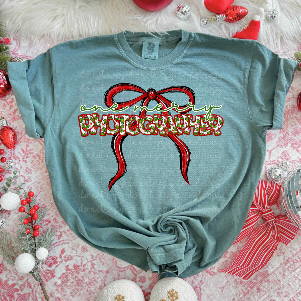 One Merry Photographer (City) DTF transfer