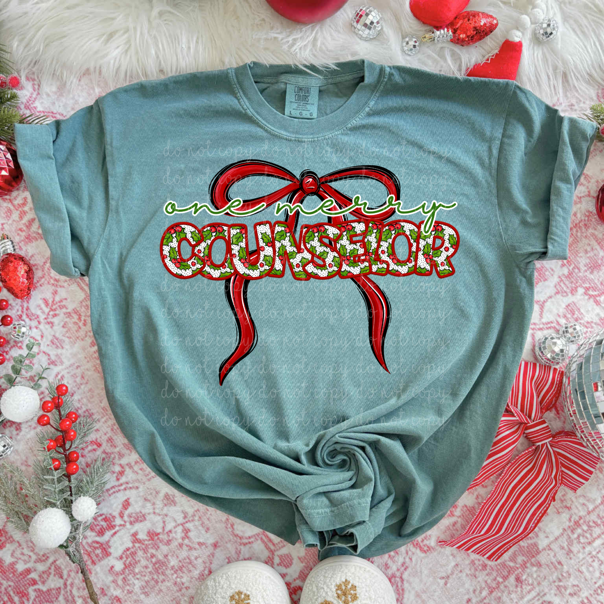 One Merry Counselor (City) DTF transfer