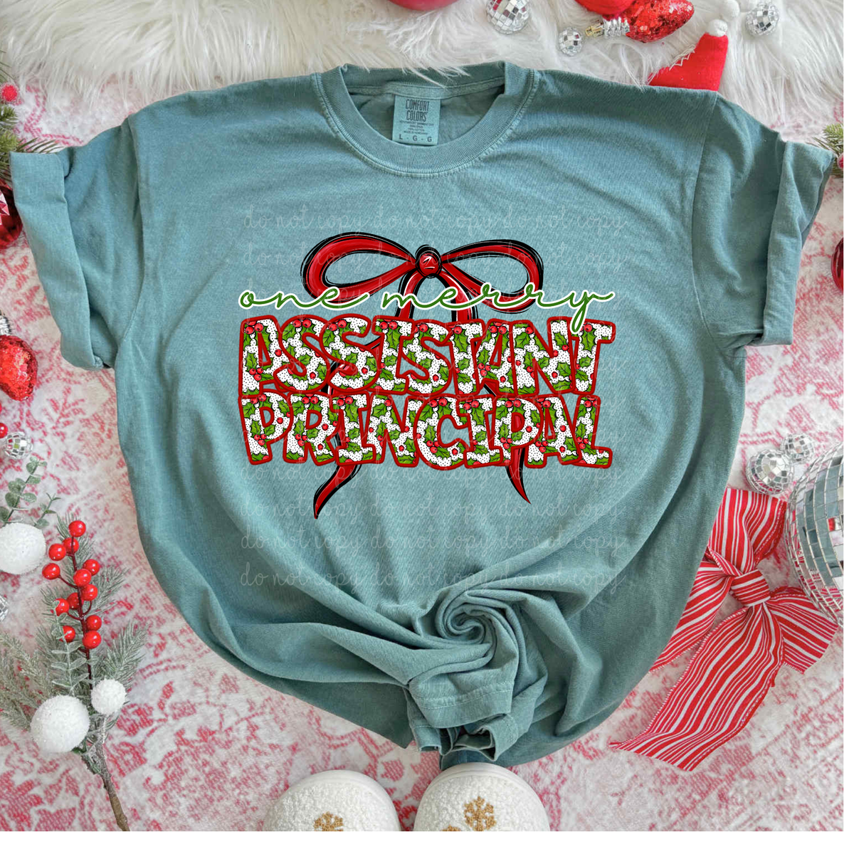 One Merry Assistant Principle (City) DTF transfer