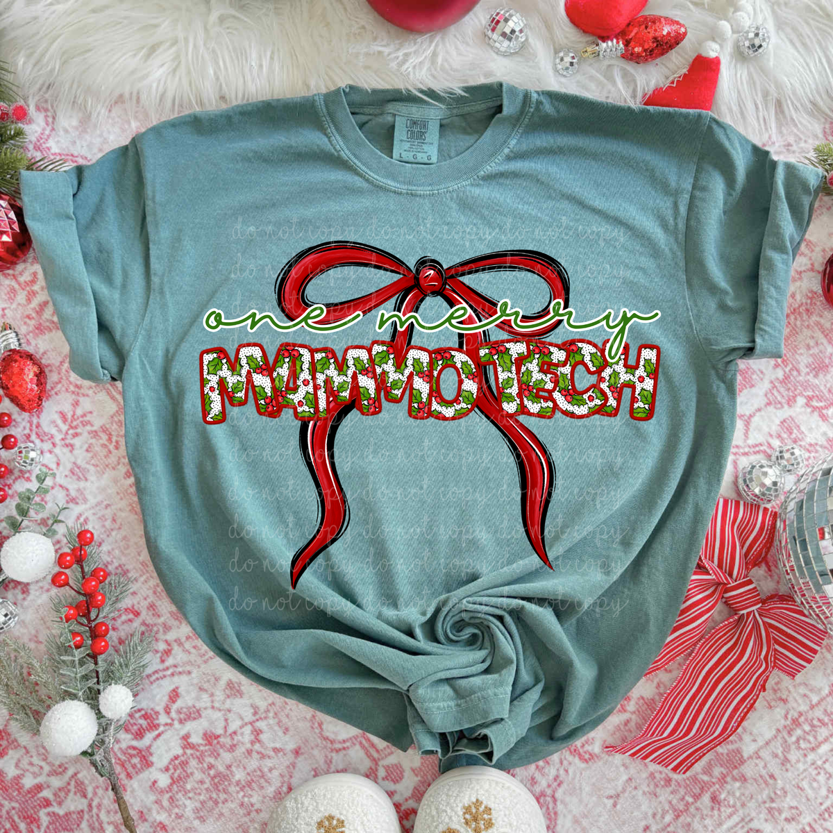 One Merry Mammo Tech (City) DTF transfer