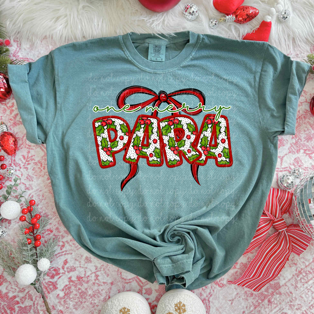 One Merry Para (City) DTF transfer