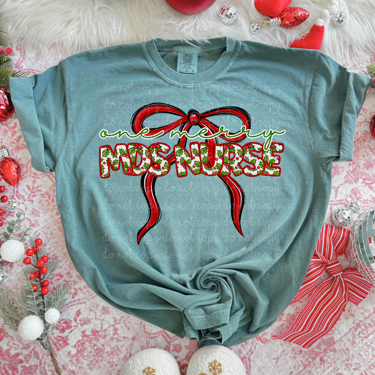 One Merry MDS Nurse (City) DTF transfer