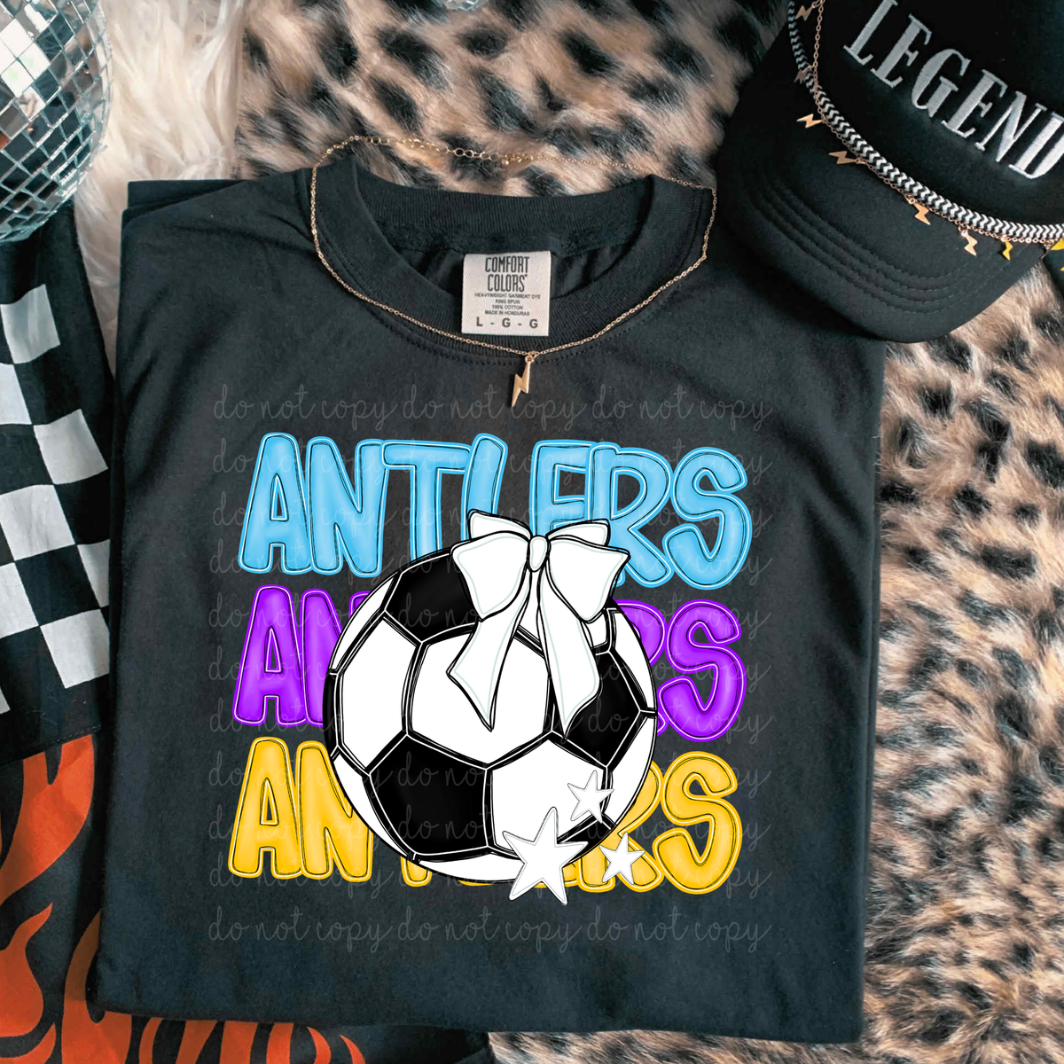 Antlers Bright Soccer (caplinger) DTF Transfer