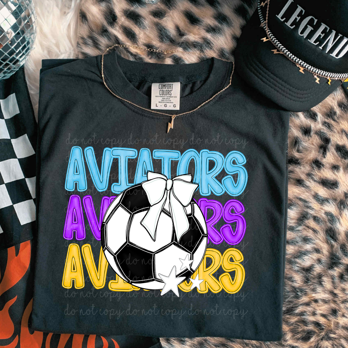 Aviators Bright Soccer (caplinger) DTF Transfer