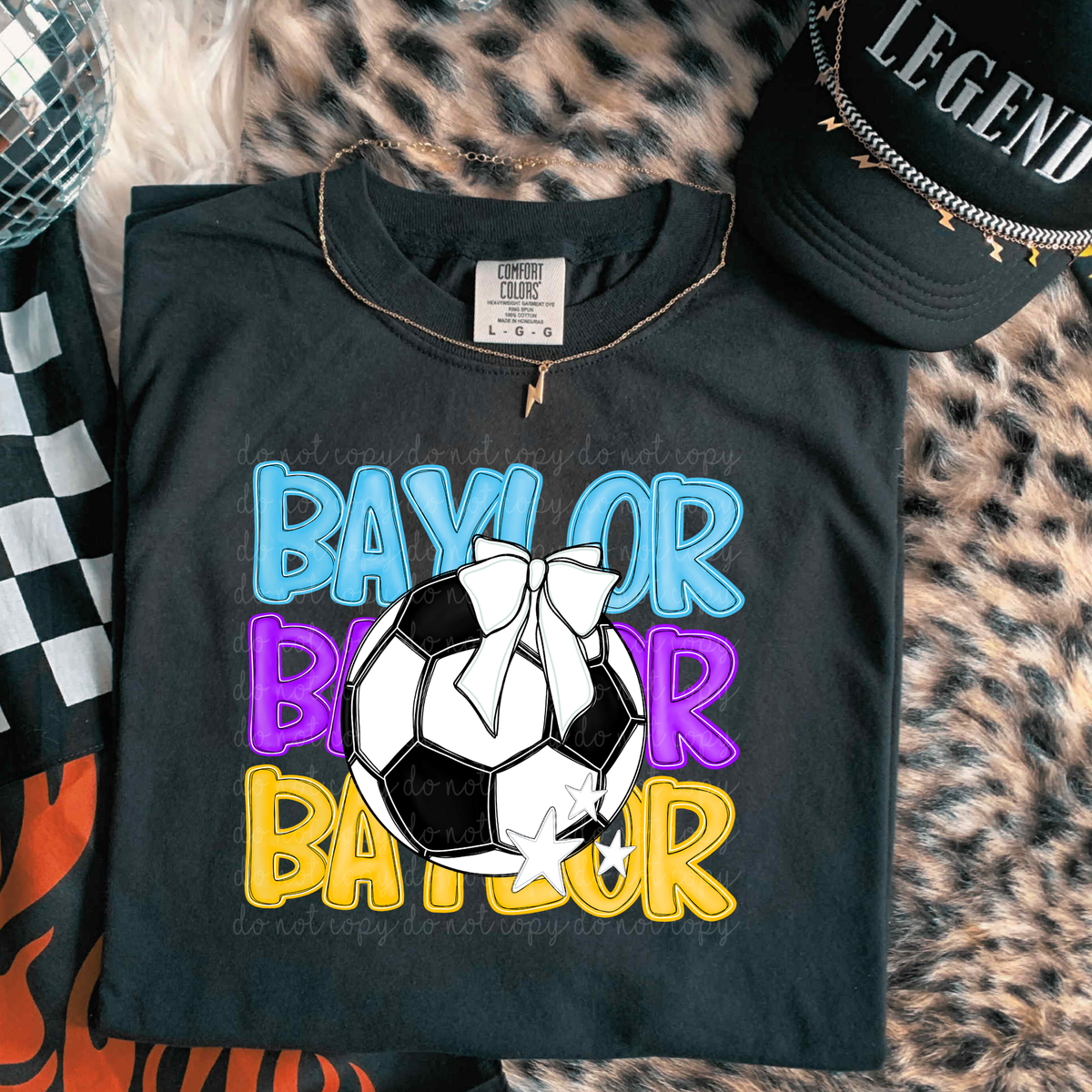 Baylor Bright Soccer (caplinger) DTF Transfer