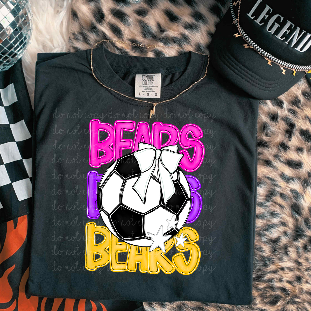 Bears Bright Soccer (caplinger) DTF Transfer