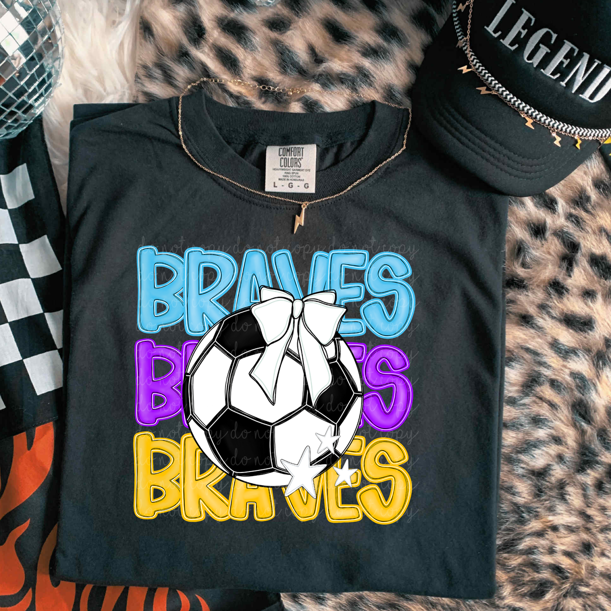 Braves Bright Soccer (caplinger) DTF Transfer