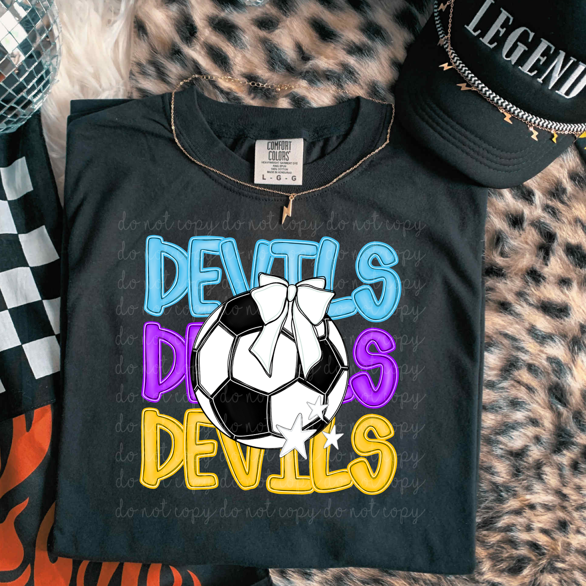 Devils Bright Soccer (caplinger) DTF Transfers