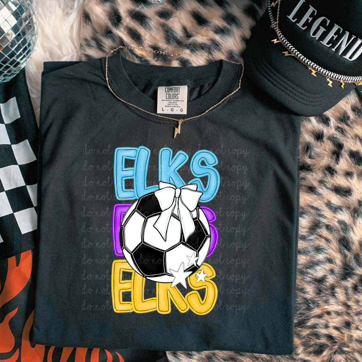 Elks Bright Soccer (caplinger) DTF Transfers