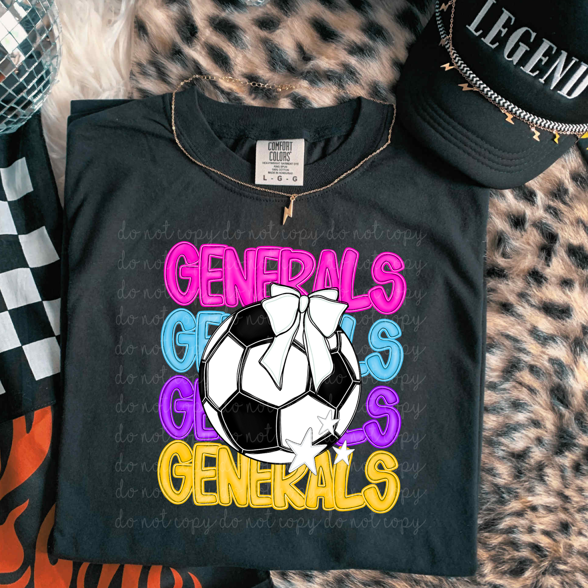 Generals Bright Soccer (caplinger) DTF Transfers