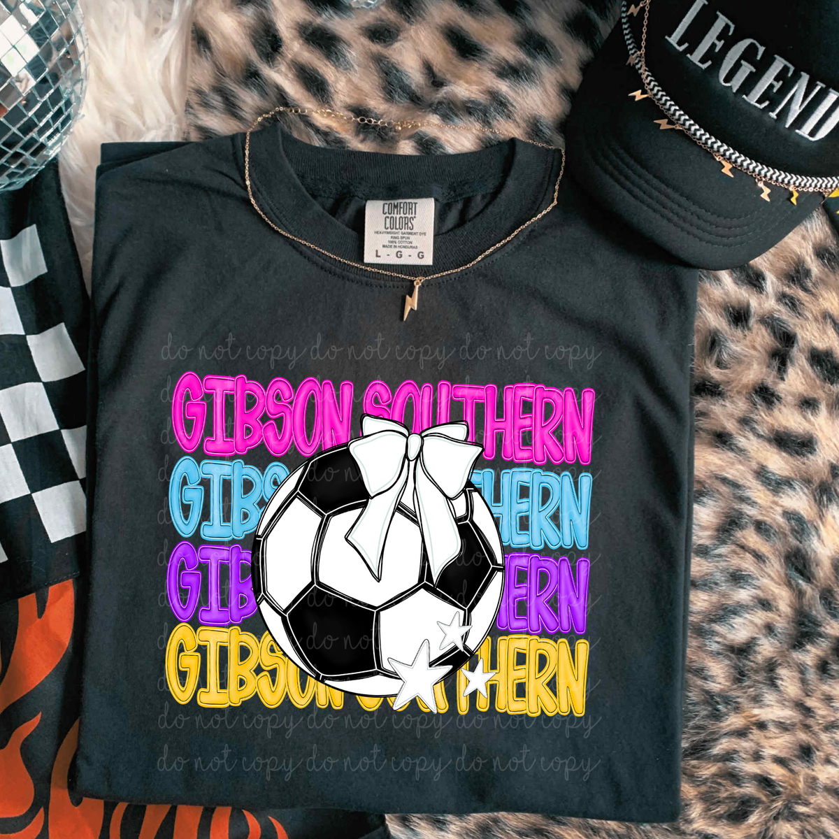 Gibson Southern Bright Soccer (caplinger) DTF Transfers