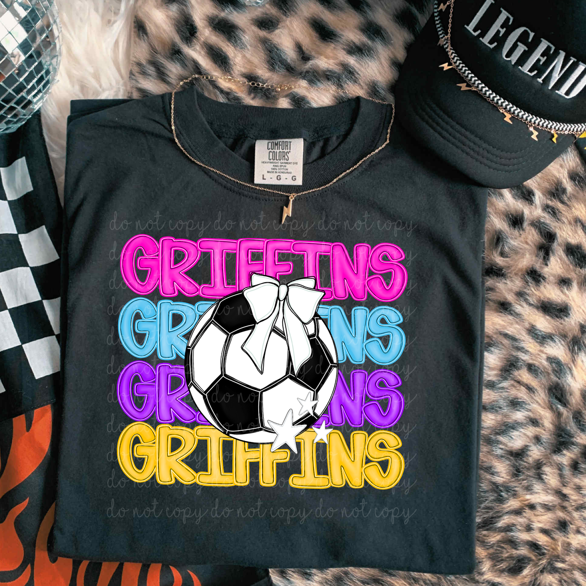 Griffins Bright Soccer (caplinger) DTF Transfers