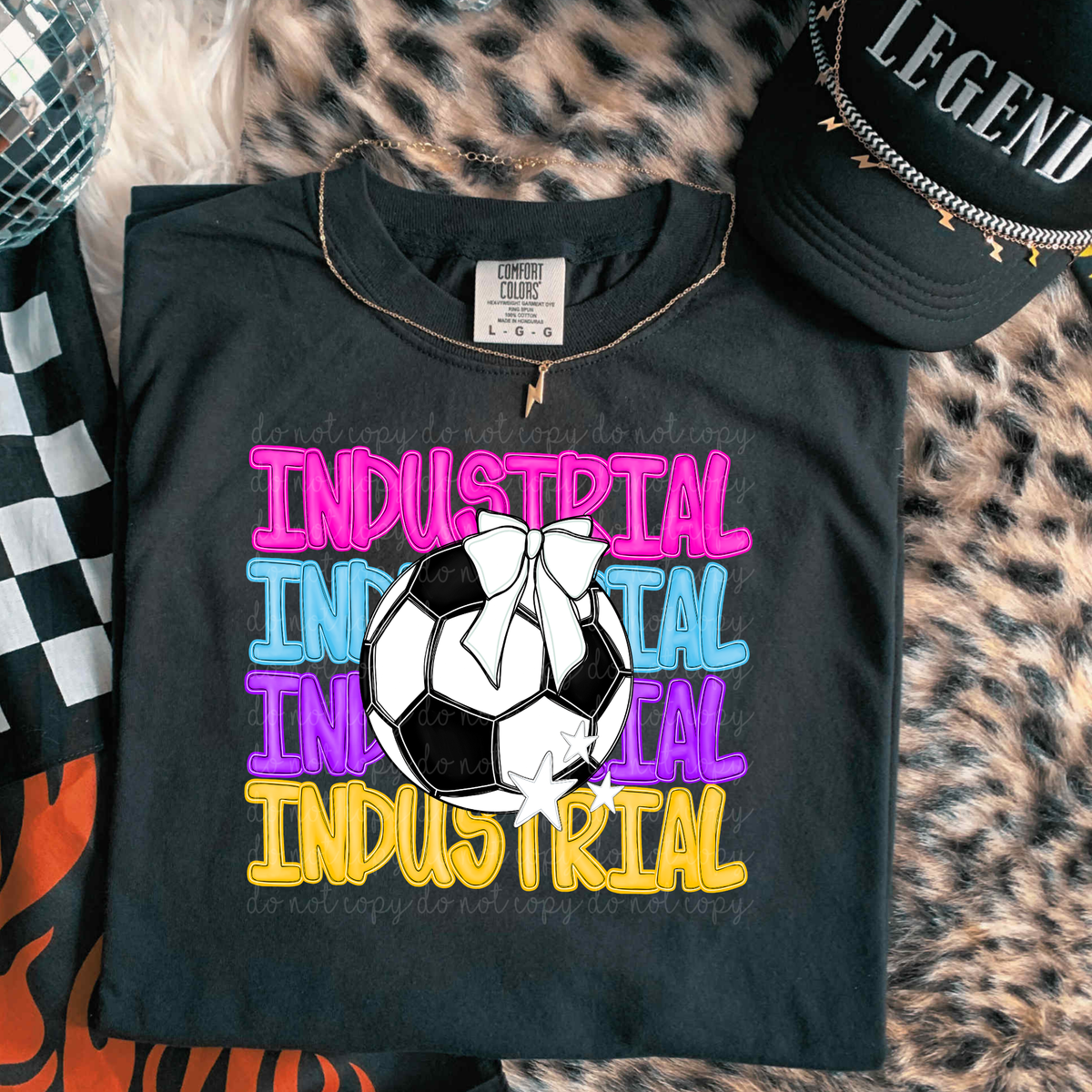 Industrial Bright Soccer (caplinger) DTF Transfers
